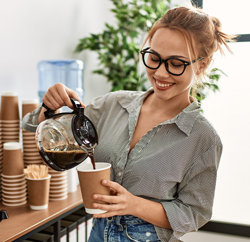 Bloomington and Terre Haute traditional office coffee service