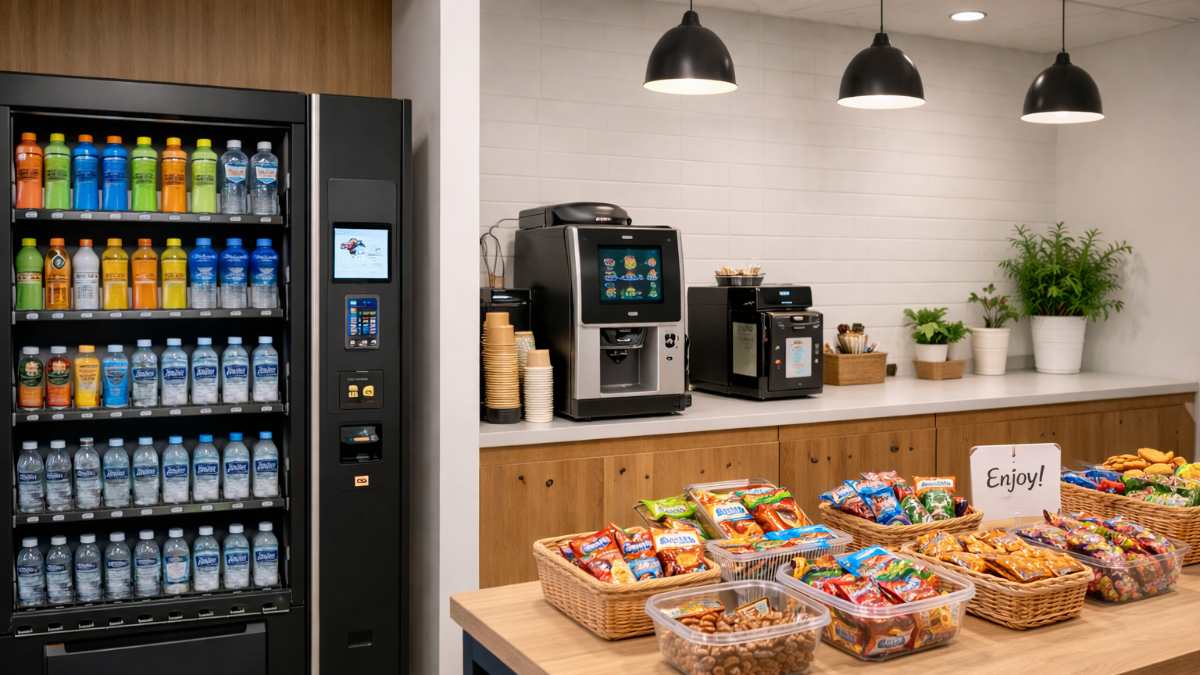 Break Room Changes | JR Davis Vending | Bloomington